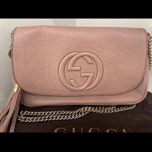 Gucci Soho Medium Chain Crossbody Bag